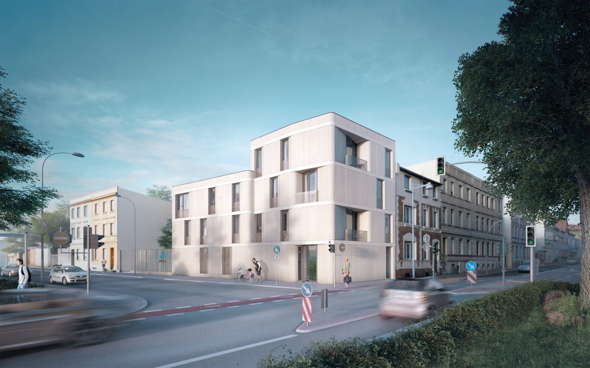 Neubau Mehrfamilienhaus in Bernburg